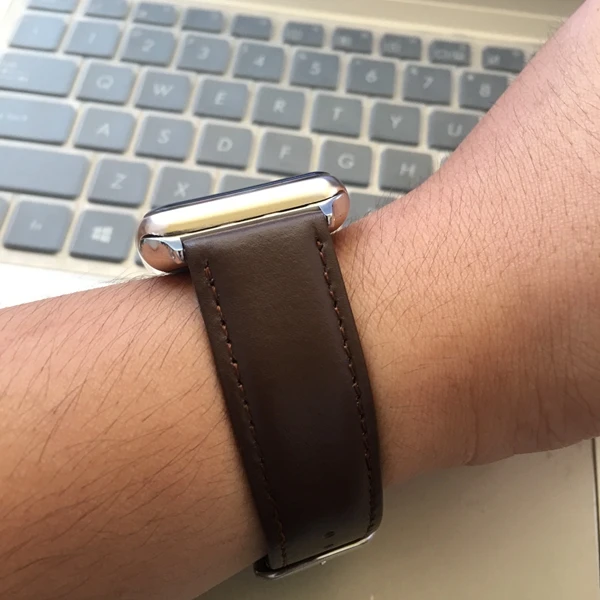 Популярная кожаная Петля для Apple Watch, ремешок 42 мм, 38 мм, 40 мм, 44 мм для iWatch, ремешок серии 1, 2, 3, 4, серия 5