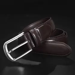 CINGHI LUSSO кожаный ремень мужской пряжкой высокое качество пояс коричневый Повседневное Элитный бренд ремень Для мужчин новая мода Ремни