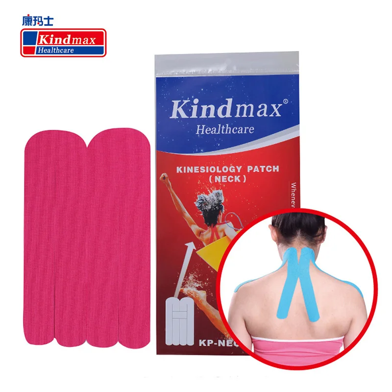 

Kindmax Healthcare Precut Neck Sports Therapy Tape Balanced Physiotherapy Tape Sport Medical Muscle Kinesiology Tape
