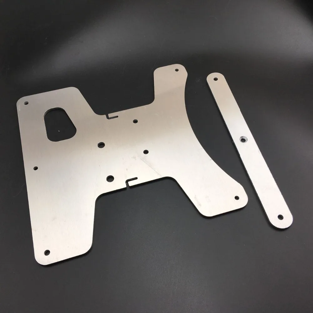 cheap 1set All Metal Y Carriage Plate with 3 point Leveling bar for DIY Creality Ender 3 ender 3s 3D printer