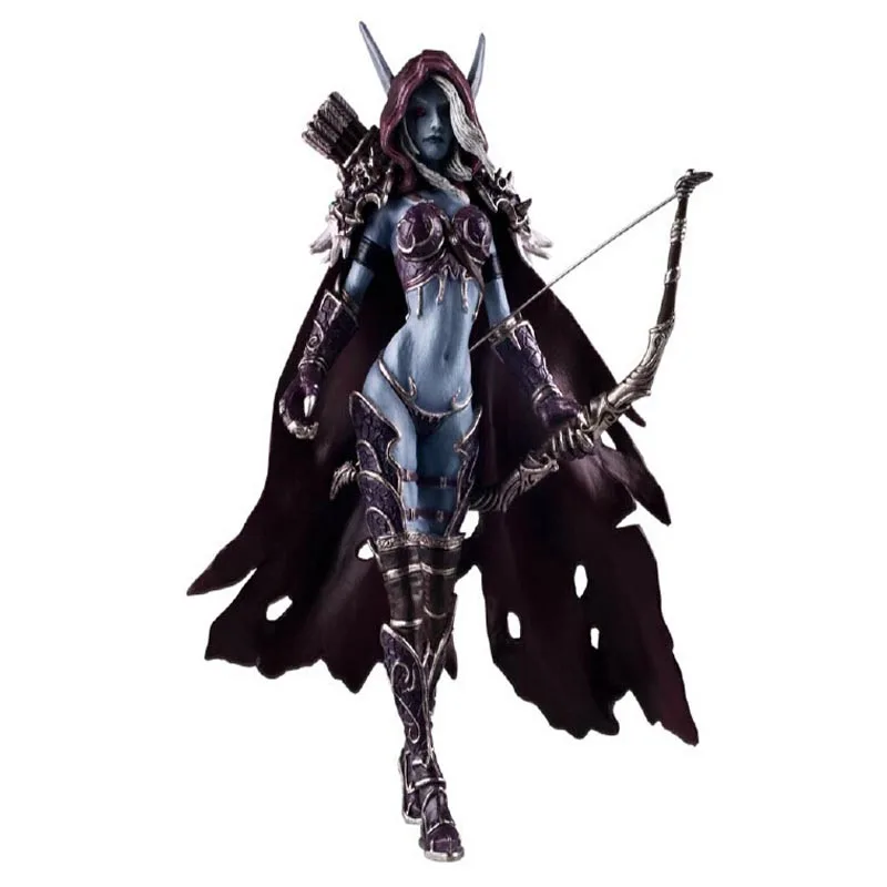 GZTZMY Sylvanas Windrunner Action Figure PVC Collectible Model Toy Cataclysm Figures of Games Anime figure Toys For Kids