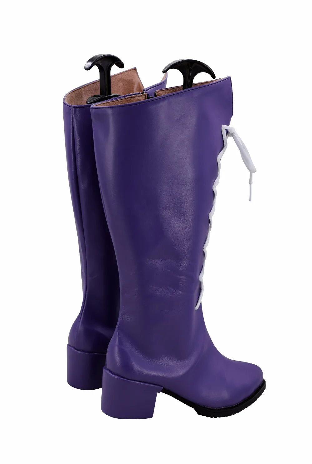 Sailor Moon Sailor Saturn Cosplay Boots Purple Shoes Costume Made (4)