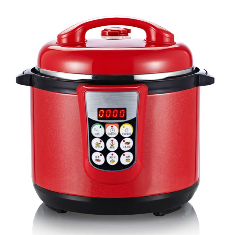 Panela de pressão elétrica panela de pressão dupla bravery genuína