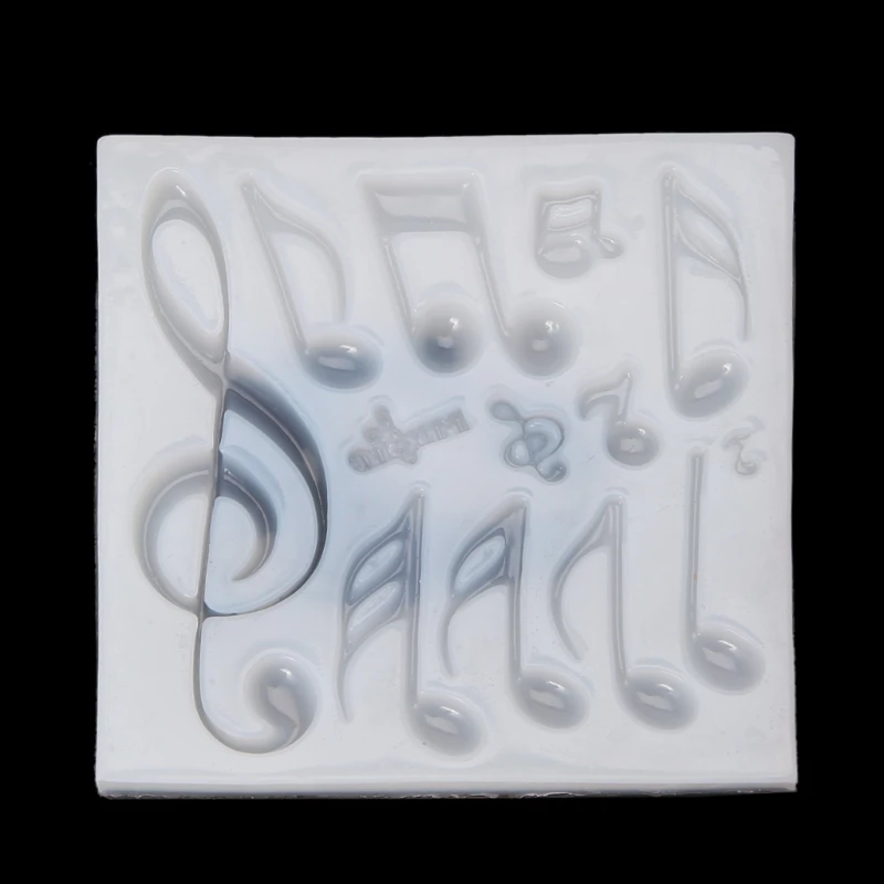 13 шт. музыкальная нота 3D силиконовые формы ювелирная смола помадка торт инструменты для поделок плесень W77