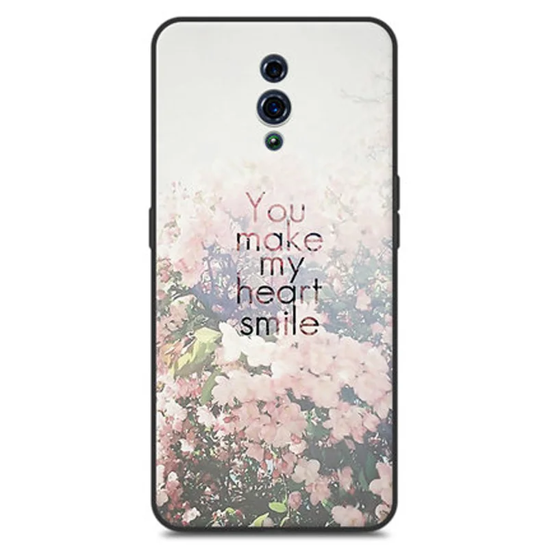 Чехол для OPPO Reno PBEM00, силиконовый чехол для телефона OPPO Reno PBEM00, Мягкий защитный чехол из ТПУ