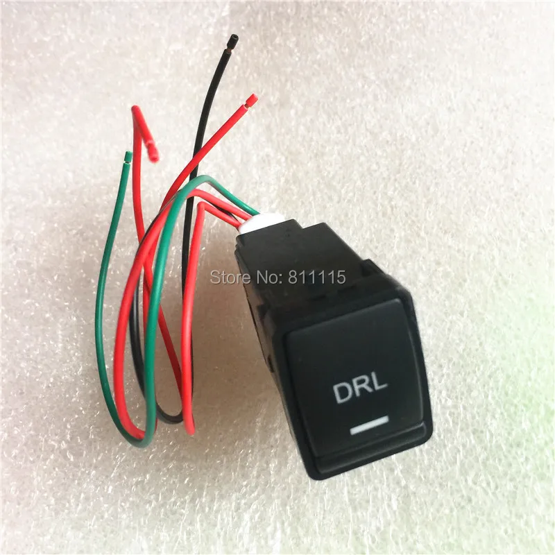 

DRL, Day Light Switch For New Tiida, Sylphy, 13-14 X-Trail, 30x22mm, Refitting Optional DRL Switch Button, Free Shipping