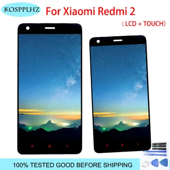 

4.7" Original For Xiaomi Redmi 2 LCD Display Digitizer + Touch Screen Replacement Redmi 2 Phone + tools