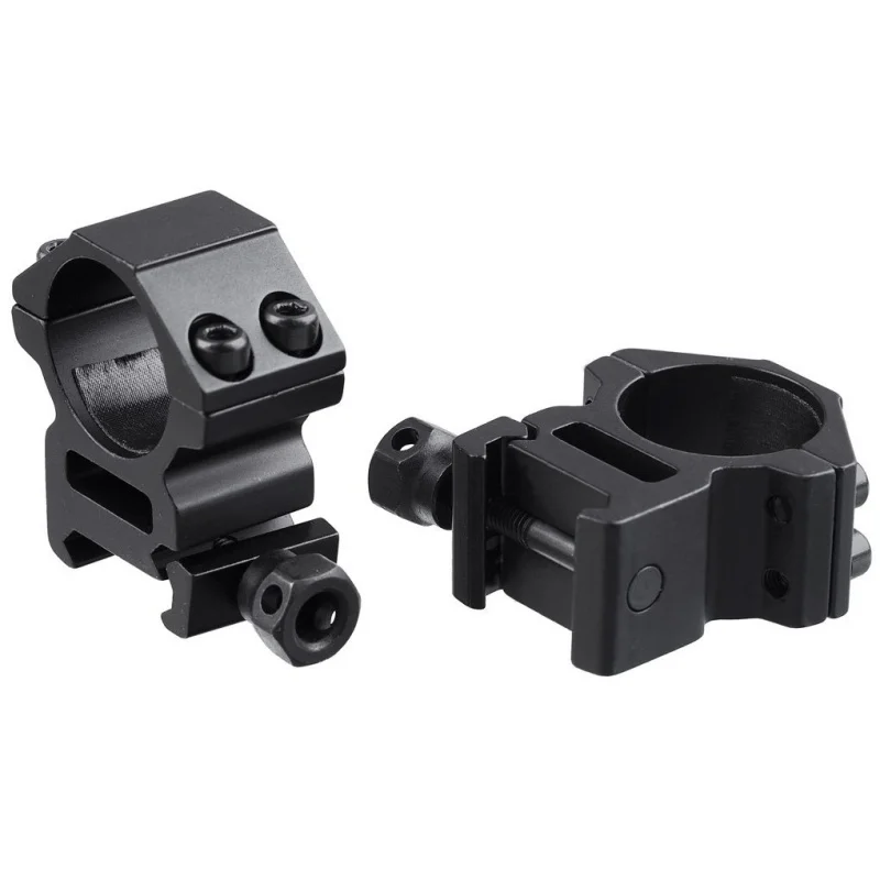 

2 PCS 25.4mm Scope Ring High Profile Fit For 11mm Picatinny Weaver Rail Mount Flashlight Mounts Hunting Accessories