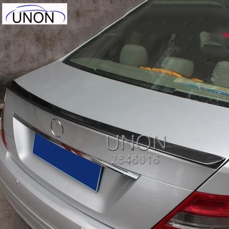 

For Benz W204 Spoiler Carbon Fiber Car Rear Wing Spoiler For Benz W204 C180 C200 C260 C280 C300 C74 Spoiler 2008-2014