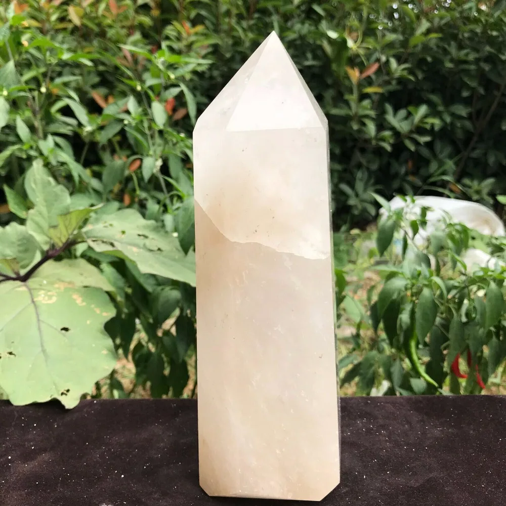

NATURAL QUARTZ CRYSTAL WAND POINT HEALING