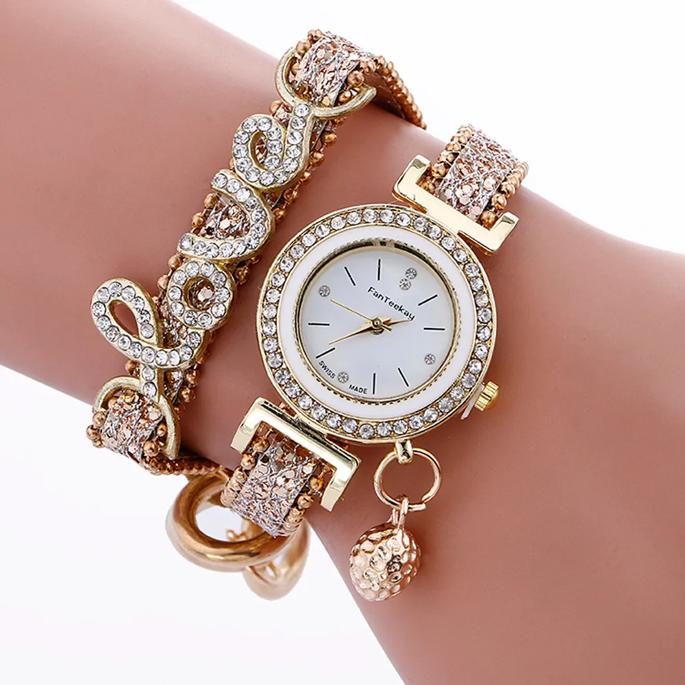 Мода г. часы для женщин леди часы стильная простота плетеные браслеты леди Женщины платье наручные relogio feminino