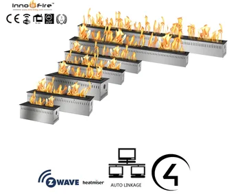 

Inno living fire 24 inch ethanol fireplace with liquid fuel