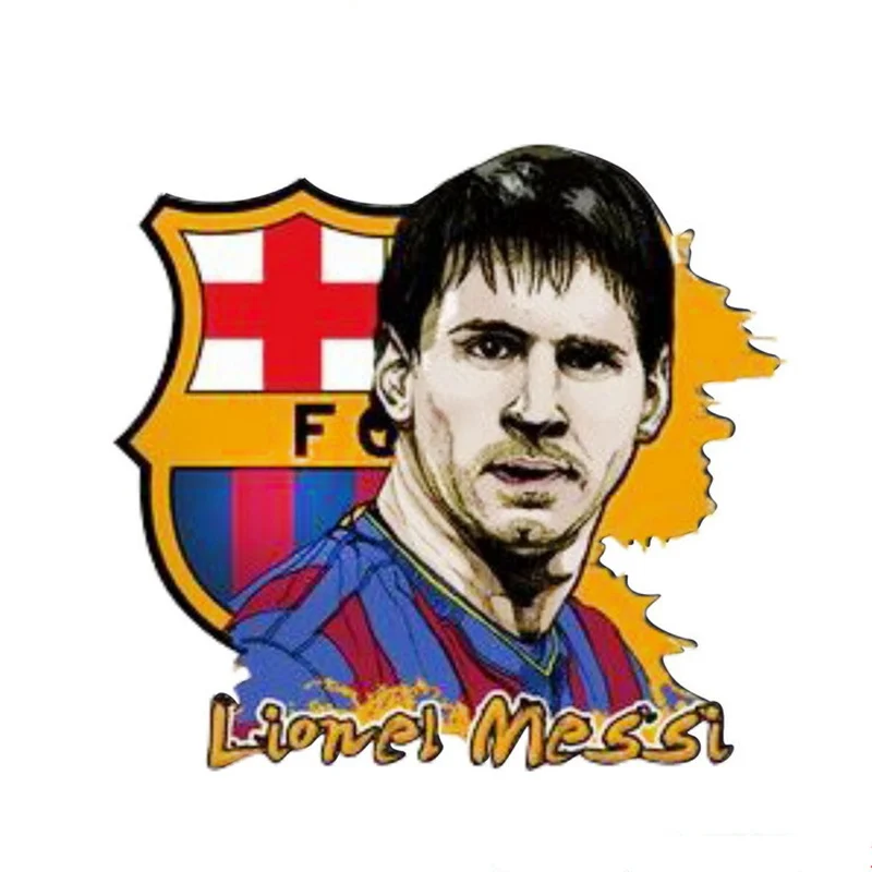 

1PC Sports Football Messi Cristiano Ronaldo Vinyl Laptop Skin Sticker Reflective Computer Stickers for Macbook Air/Pro 15 13 11