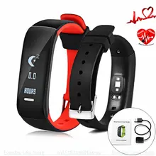 P1 Smartband Часы Артериального Давления Умный Браслет Монитор Сердечного ритма Смарт Браслет Фитнес для Android IOS Телефон Смарт-Группы