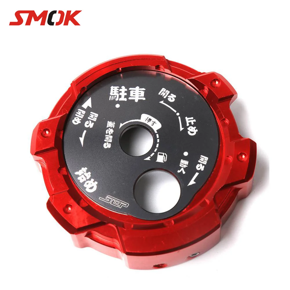 

SMOK For YAMAHA BWS R 125 Motorcycle Scooter Accessories CNC Aluminum Alloy Ignition Key Lock Cap Cover