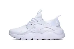 Nike Air Huarache Run Ultra Для женщин кроссовки Уличная обувь, кроссовки Nike Air Huarache женщина Flyknit дышащие белые