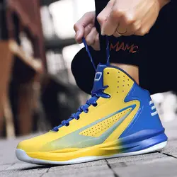 2018 Баскетбольная обувь для Для мужчин бренд Для мужчин высокие спортивные воздушной подушке Jordan Hombre Спортивная Для мужчин обувь удобные