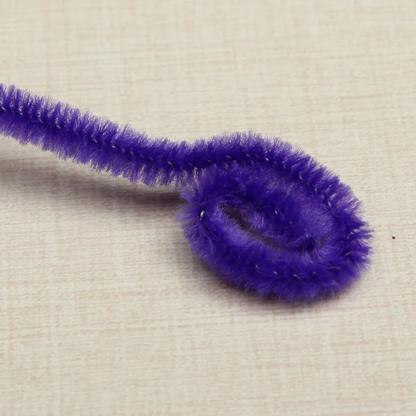 100PCS Yarn Wool Twisting Rod Color Top Kids DIY Handmade Decorations Toy Novelty Gags Practical