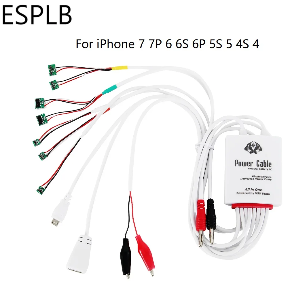 Зарядный кабель Все в одном плата для активации аккумулятора iPhone Xs/Xs Max/XR/X 8P 8 7P /6/6S