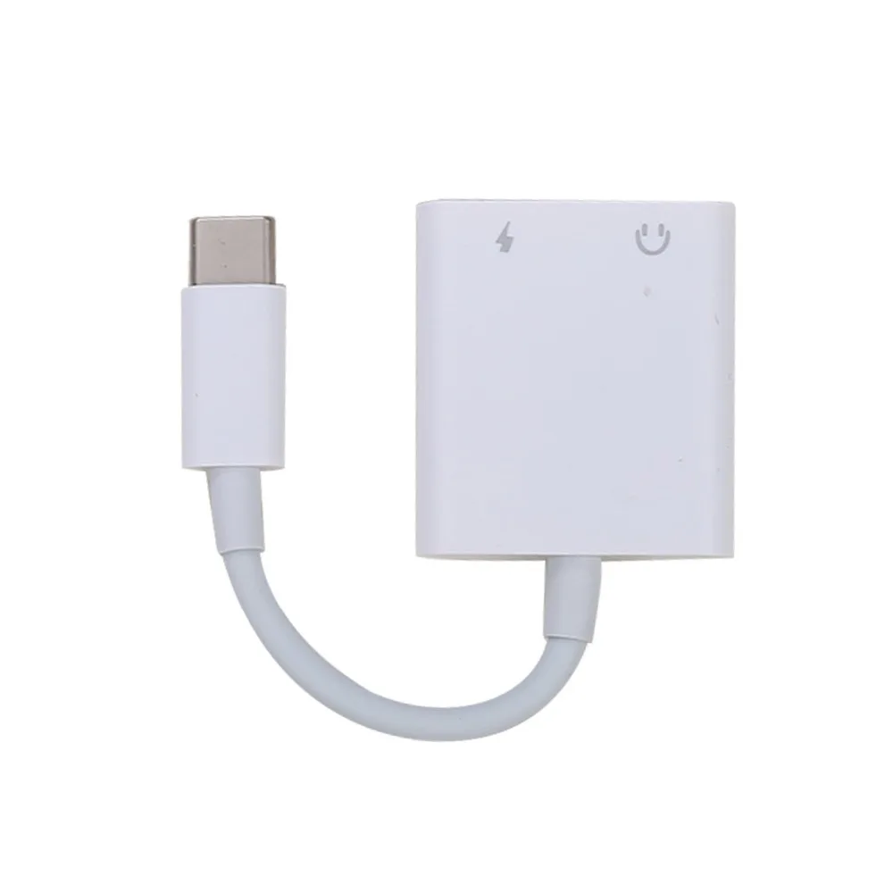 Адаптер для наушников 2 в 1 с разъемом USB C на 3 5 мм быстрой зарядкой А телефона Pixel HTC