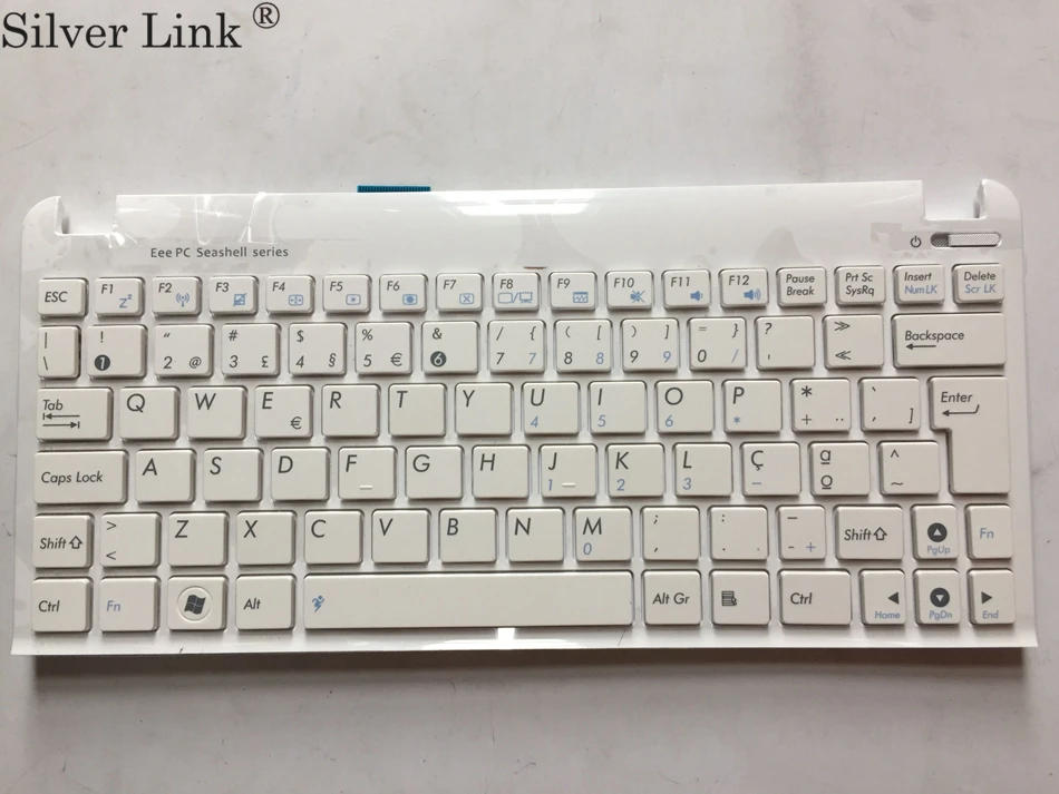 

PO Portugal Keyboard For Asus Eee PC 1015 1015B 1015BX 1015PW 1015CX 1015PD 1011 1015PX With White Frame Laptop Keyboard