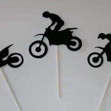 Грязный велосипед кекс wedding свадьба день рождения, детский душ еда для вечеринки выбор Пользовательские цвета