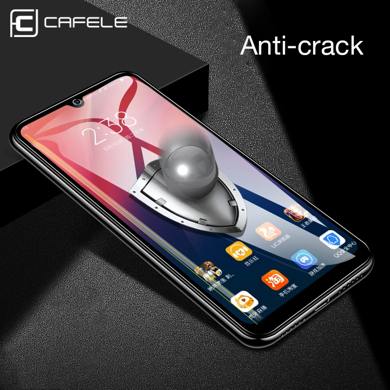 Cafele 2.5D واقي للشاشة ل Xiaomi Redmi ملاحظة 7 زجاج واقي جدا رقيقة المقسى فليم ل Redmi ملاحظة 7 لا كامل غطاء