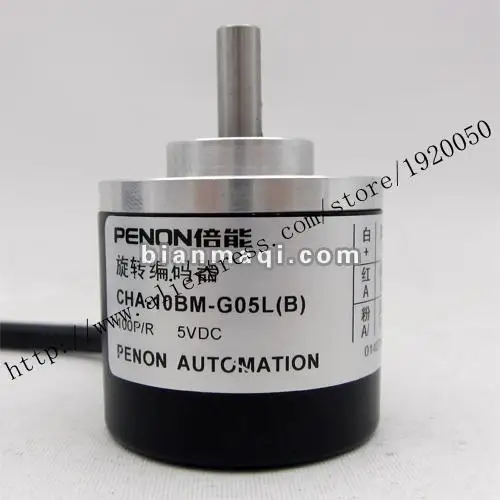 

Supply of CHA-10BM-G05L B) rotary encoder / shaft diameter 6mm / 100P / R pulse