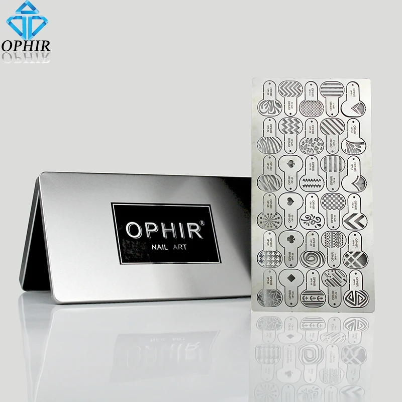 Геометрический Рисунок OPHIR 30x фотошаблон листы металлические трафареты для