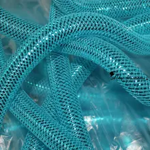 Металлические бирюзовые трубчатые волосы для наращивания Cyberlox, 16 мм, 60 ярдов, высокое качество