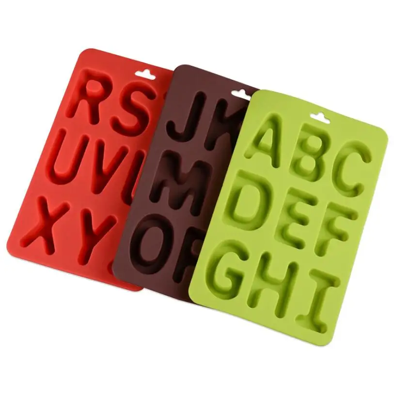 English alphabet silicone cake mold letter chocolate ice mould cake decoration molds English alphabet silicone cake mold letter chocolate ice mould cake decoration molds