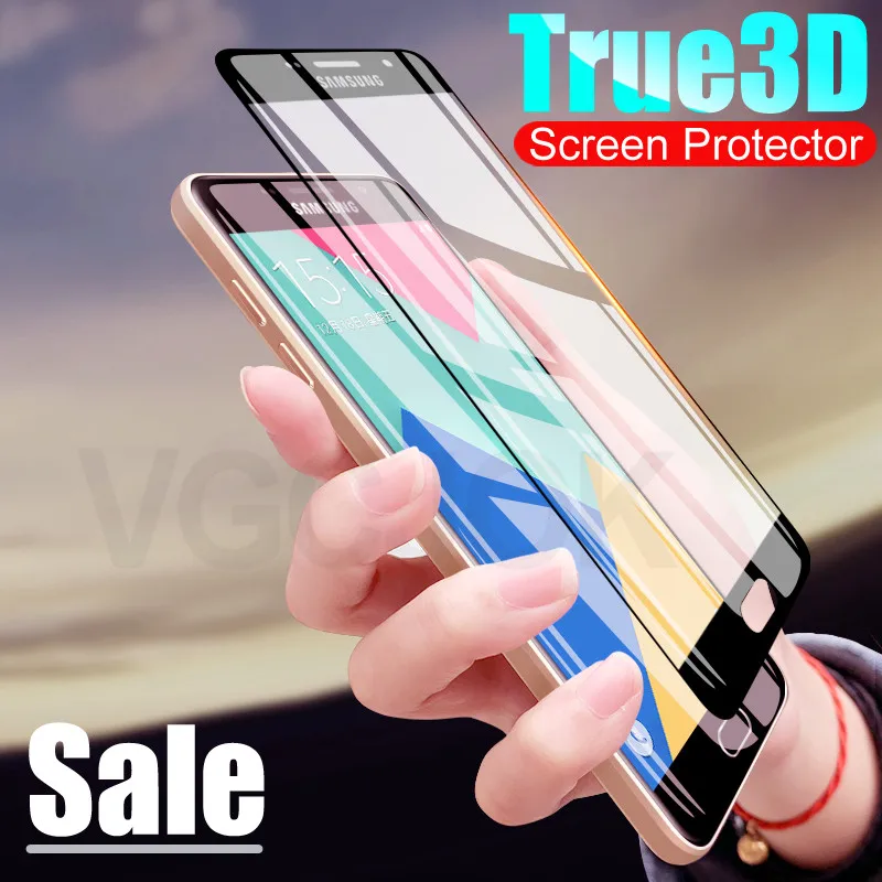 

9H 3D Full Cover Tempered Glass For Samsung Galaxy A3 A5 A7 J3 J5 J7 2017 2016 Screen Protector For Samsung S7 Protective Glass