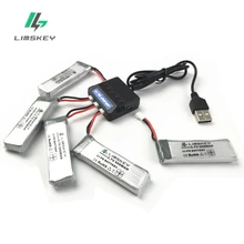 Lipo батарея для H37 батарея запасные части 3,7 V li-po 500mAh батарея для E50 H37 батарея с 5в1 зарядное устройство вертолет 701855