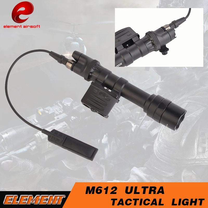 

Airsoft Element Weapon Gun Light Surefir M612 Ultra 350 LM. Lamp Tactical Scout Gun Light Hunting Flashlight EX444