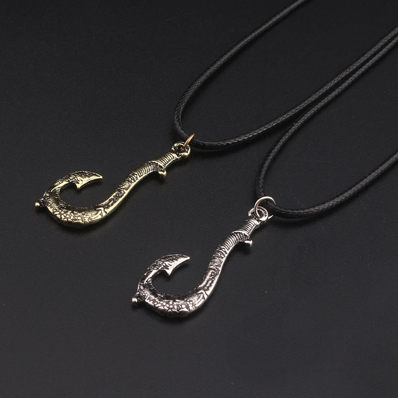 Maori Hawaiian Maui Fish Hook Necklaces & Pendants MOANA Matau Symbol