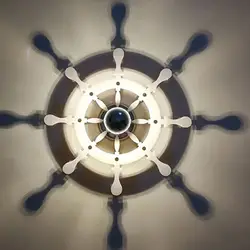Забавный простой дизайн Тень лампа потолочный светильник для Bedrooom гостиная отель прикроватный светильник Настенный декор художественный