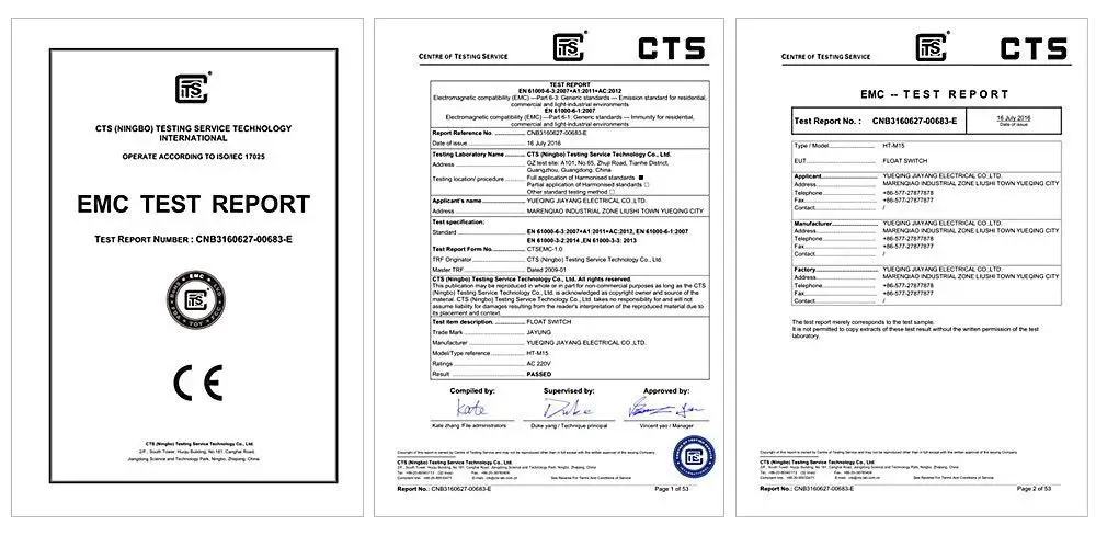 Хорошее качество репутация CE сертифицированный EM15-2 4 м 5 м 6 м 7 м 8 м Поплавковый переключатель кабель стиль уровня воды Поплавковый переключатель контроллер