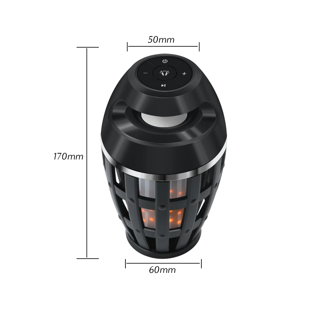 Светодиодные лампы Пламени W/Bluetooth динамик ночник портативный светодиодный