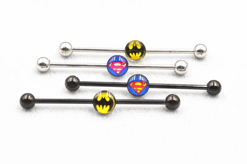 Lot50pcs Free Shippment Industrial Barbell Scaffold Ear Long Barbells