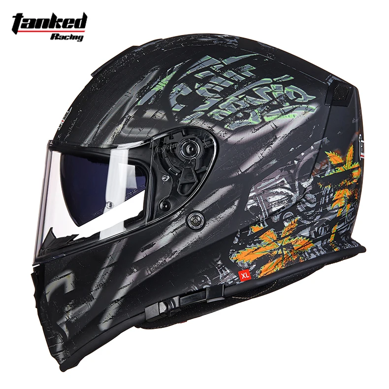 Tanked классический Capacetes de Motociclista мотоциклетный шлем полное лицо мотоциклетный мужской гоночный шлем мото Casco новое поступление