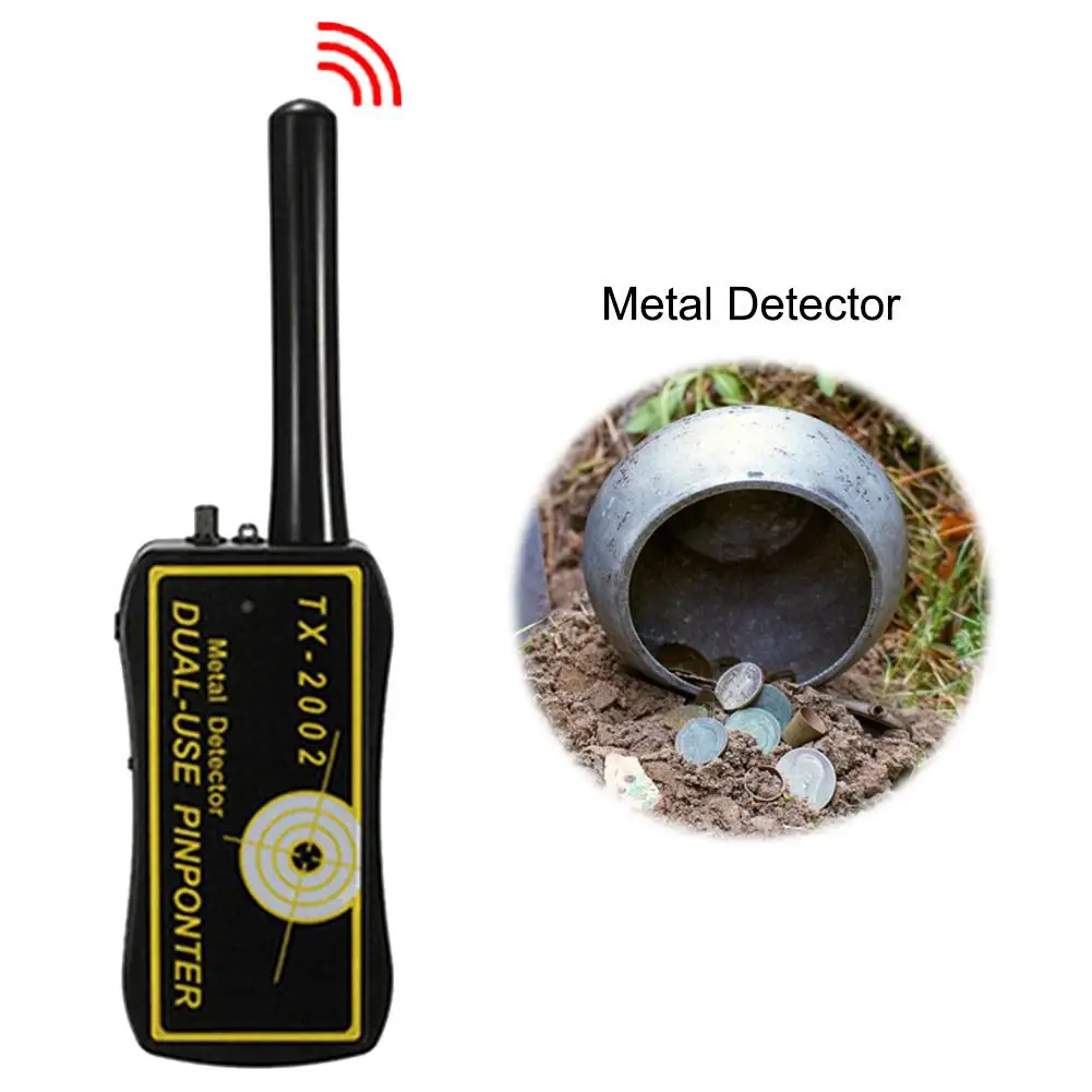 

High Sensitivity Adjustable TX-2002 Dual-use Metal Pinpointer Detector Finder Waterproof Probe Shaft with Sheath