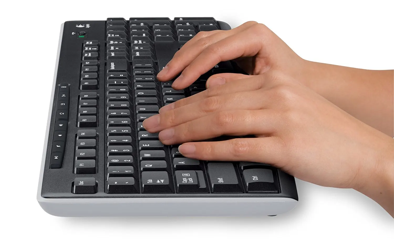 Беспроводная клавиатура Logitech K270 с широким диапазоном беспроводной|Клавиатуры| |