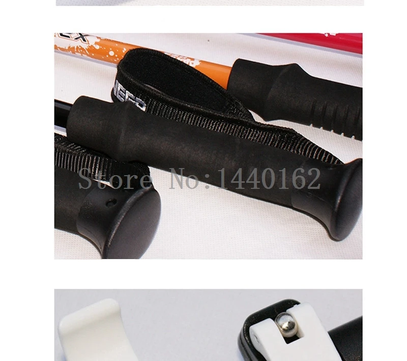 TP004  7075 Aluminum alloy trekking poles Telescopic nordic walking (29)