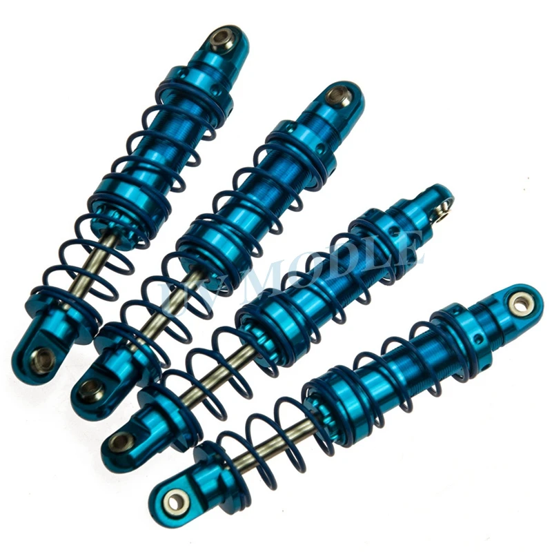 

4Pcs/lot Blue 70mm Alloy Shock Absorber set For AXIAL SCX10 1/10 D90 Crawlers Free Shipping