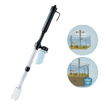 

Gravel Suction Pipe Filter Aquarium Fish Tank Vacuum Water Change Exchange Cleaner Siphon Simple Practical Aquarium Accessories