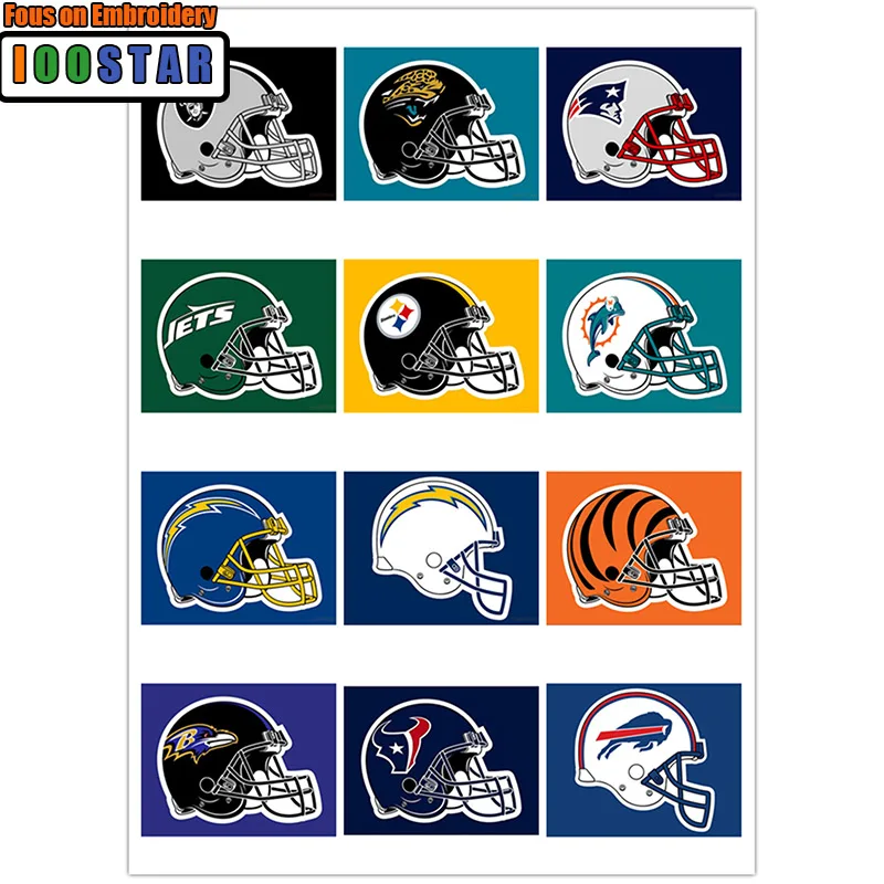 Diamond Painting Full Square Drill 5D DIY "American Football Team Logo
