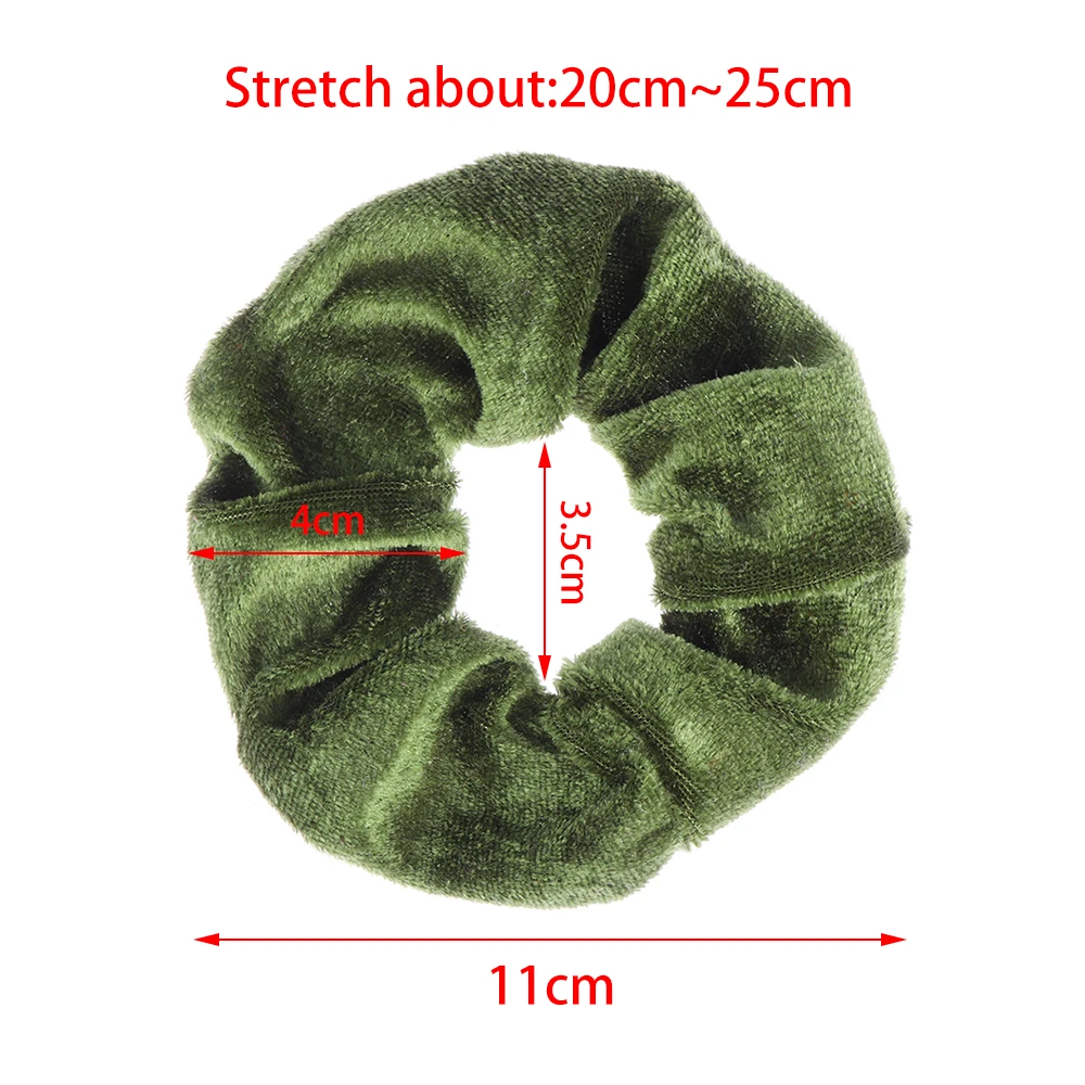 Бархатные женские эластичные резинки для волос аксессуары для волос кольцо веревка конский хвост держатель смешанные цветные аксессуары для волос