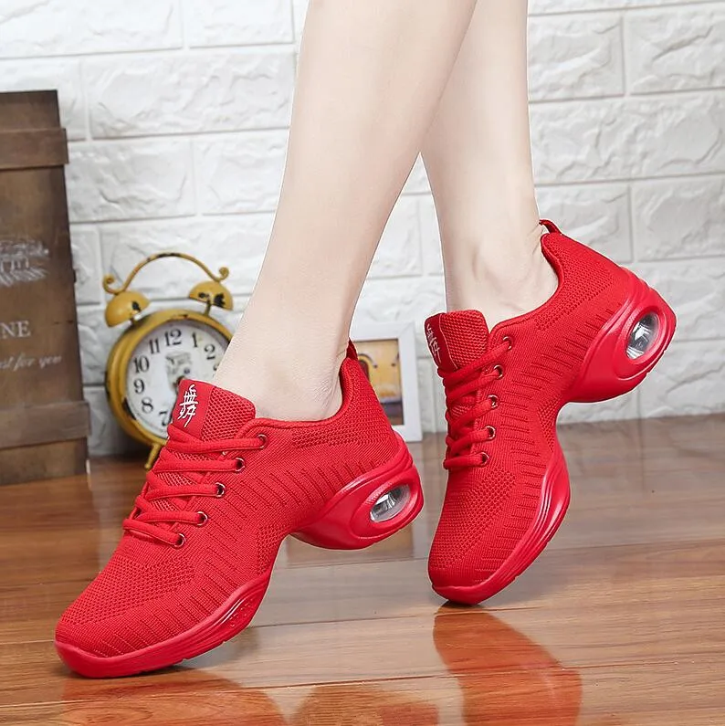 

Dancing Shoes For Women Sports Sneakers Ladies Modern Dance Jazz Shoes Soft Outsole Dance Shoes Woman Practice Shoes