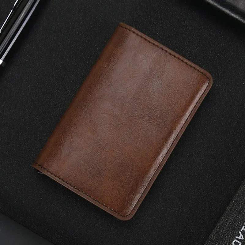 Винтажный деловой держатель для кредитных карт многофункциональный