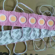 2,4 Вт IP65 Водонепроницаемый DC12V Светодиодный модуль COB световая рекламная лампа светодиодное фоновое освещение теплый белый/красный/синий/желтый/розовый/белый